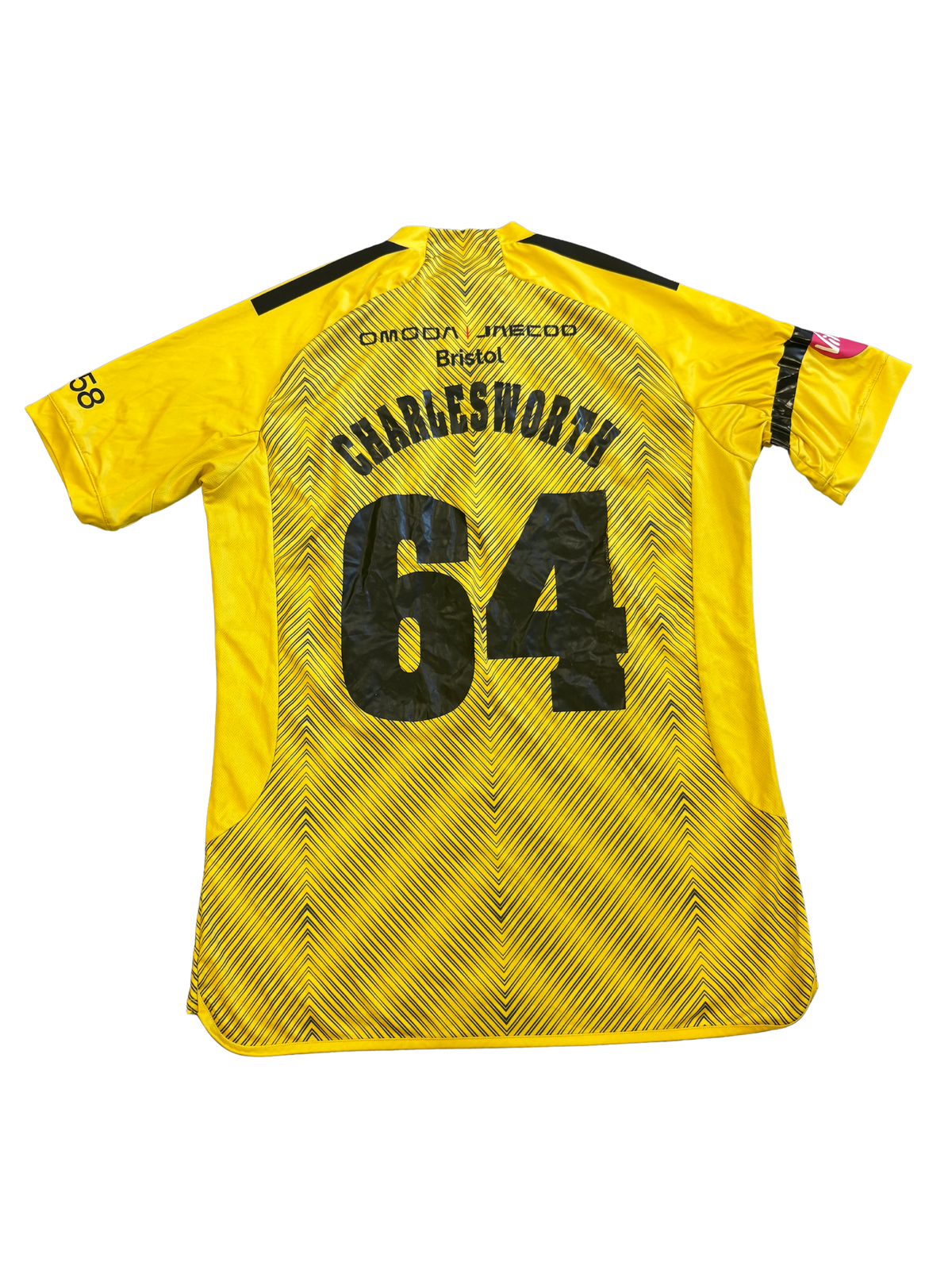 Ben Charlesworth Gloucestershire 2025 T20 Match Worn SS Playing Shirt