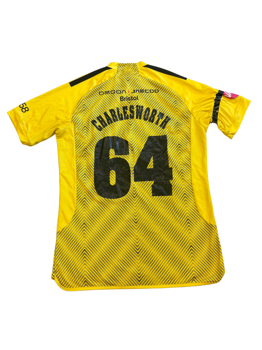 Ben Charlesworth Gloucestershire 2025 T20 Match Worn SS Playing Shirt