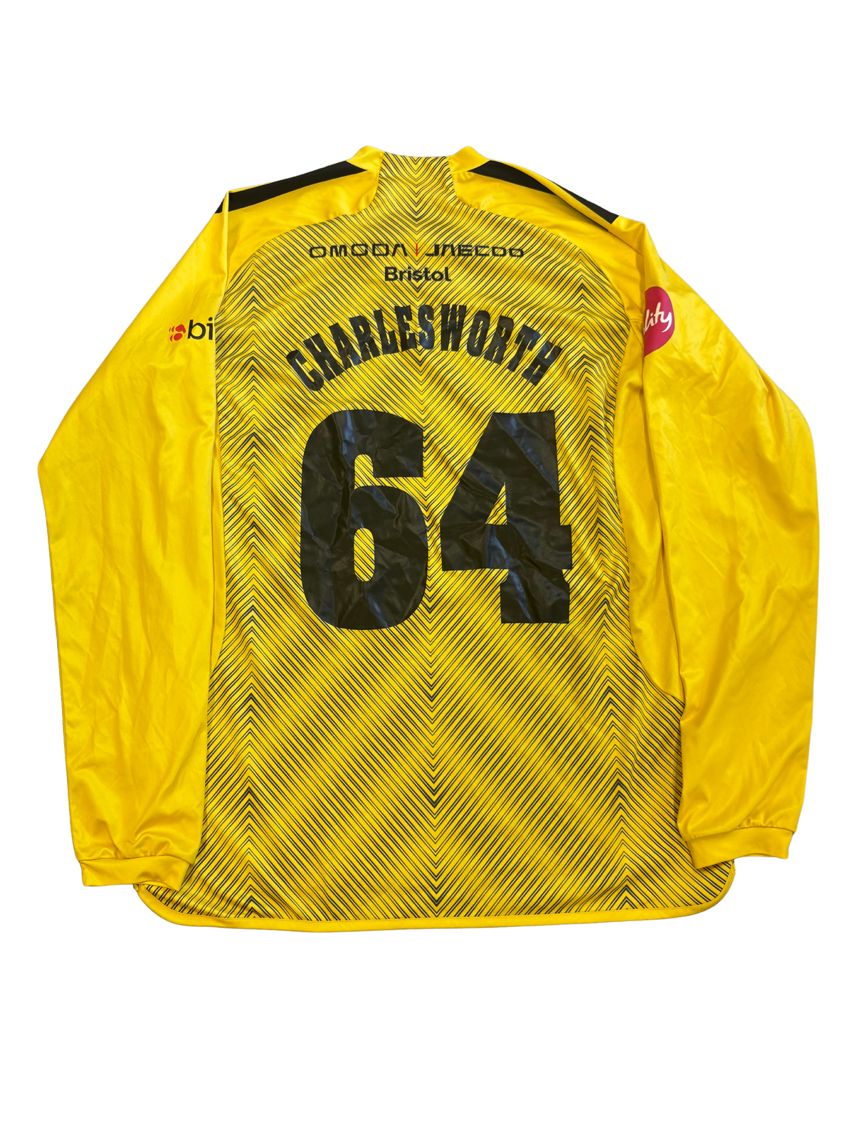 Ben Charlesworth Gloucestershire 2025 T20 Match Worn LS Playing Shirt