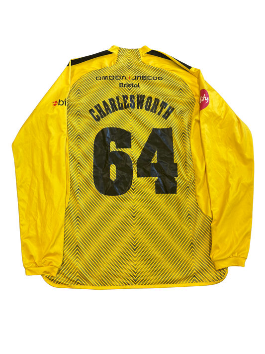 Ben Charlesworth Gloucestershire 2025 T20 Match Worn LS Playing Shirt