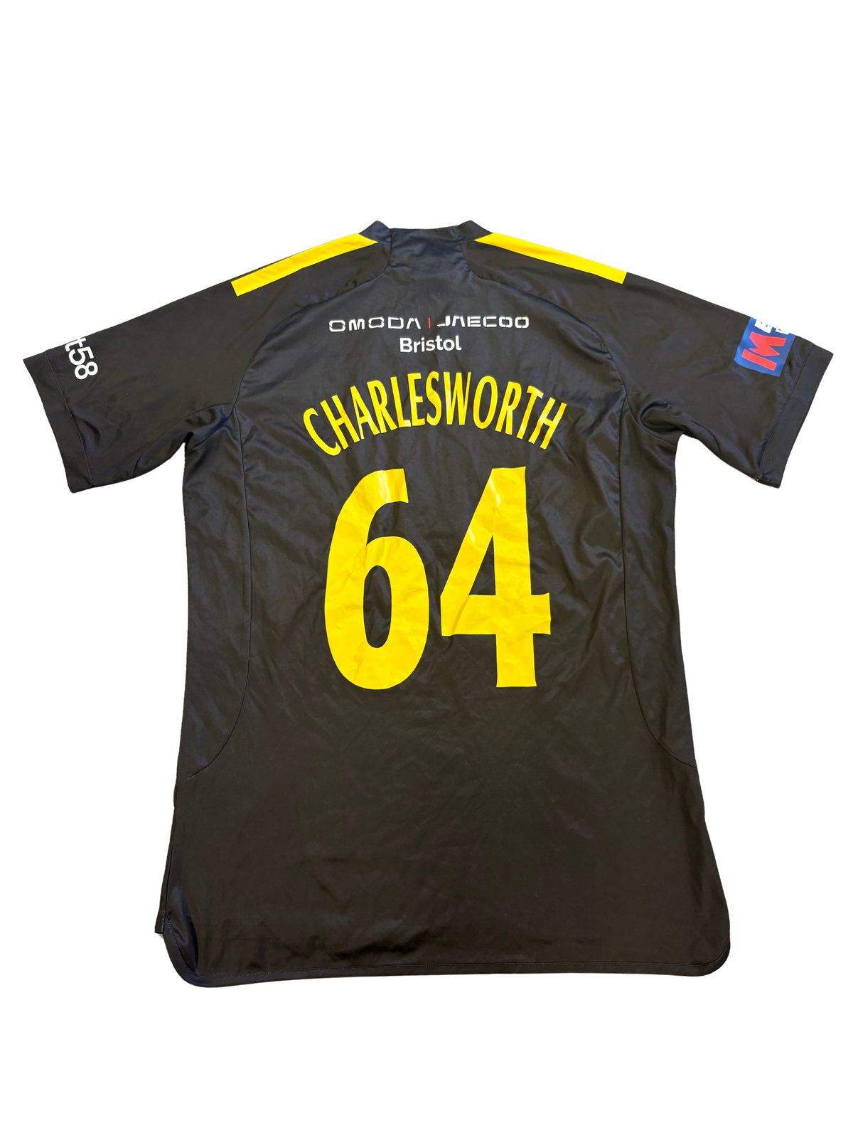 Ben Charlesworth Gloucestershire 2025 MB50 Match Worn SS Playing Shirt