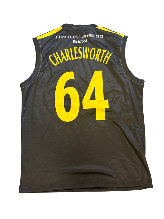 Ben Charlesworth Gloucestershire 2025 MB50 Match Worn Playing Pullover