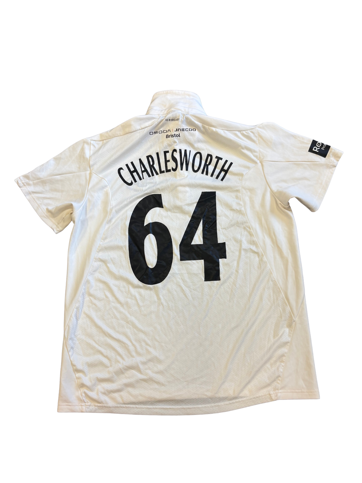 Ben Charlesworth Gloucestershire 2025 County Championship Match Worn SS Playing Shirt