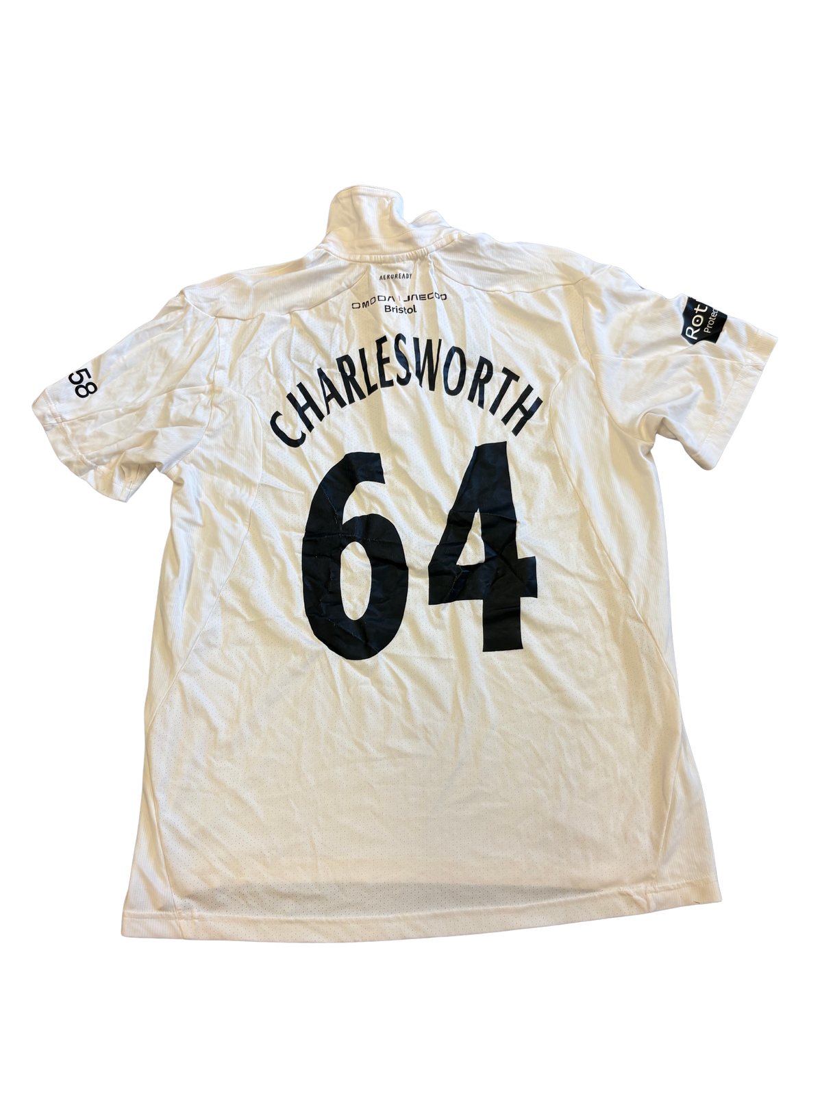 Ben Charlesworth Gloucestershire 2025 County Championship Match Worn SS Playing Shirt