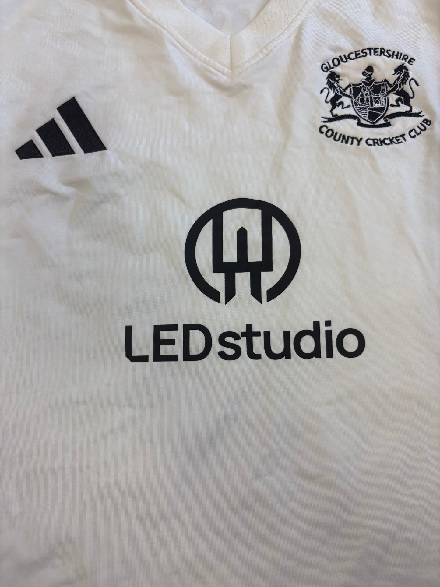 Ben Charlesworth Gloucestershire 2026 County Championship Match Worn LS Playing Jumper