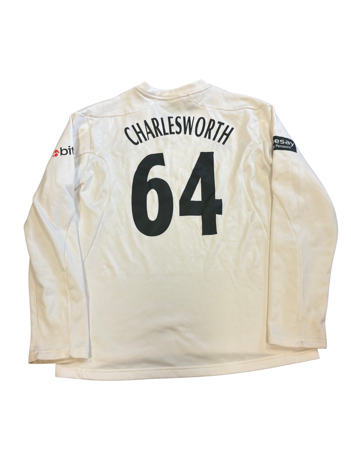 Ben Charlesworth Gloucestershire 2025 County Championship Match Worn LS Playing Jumper