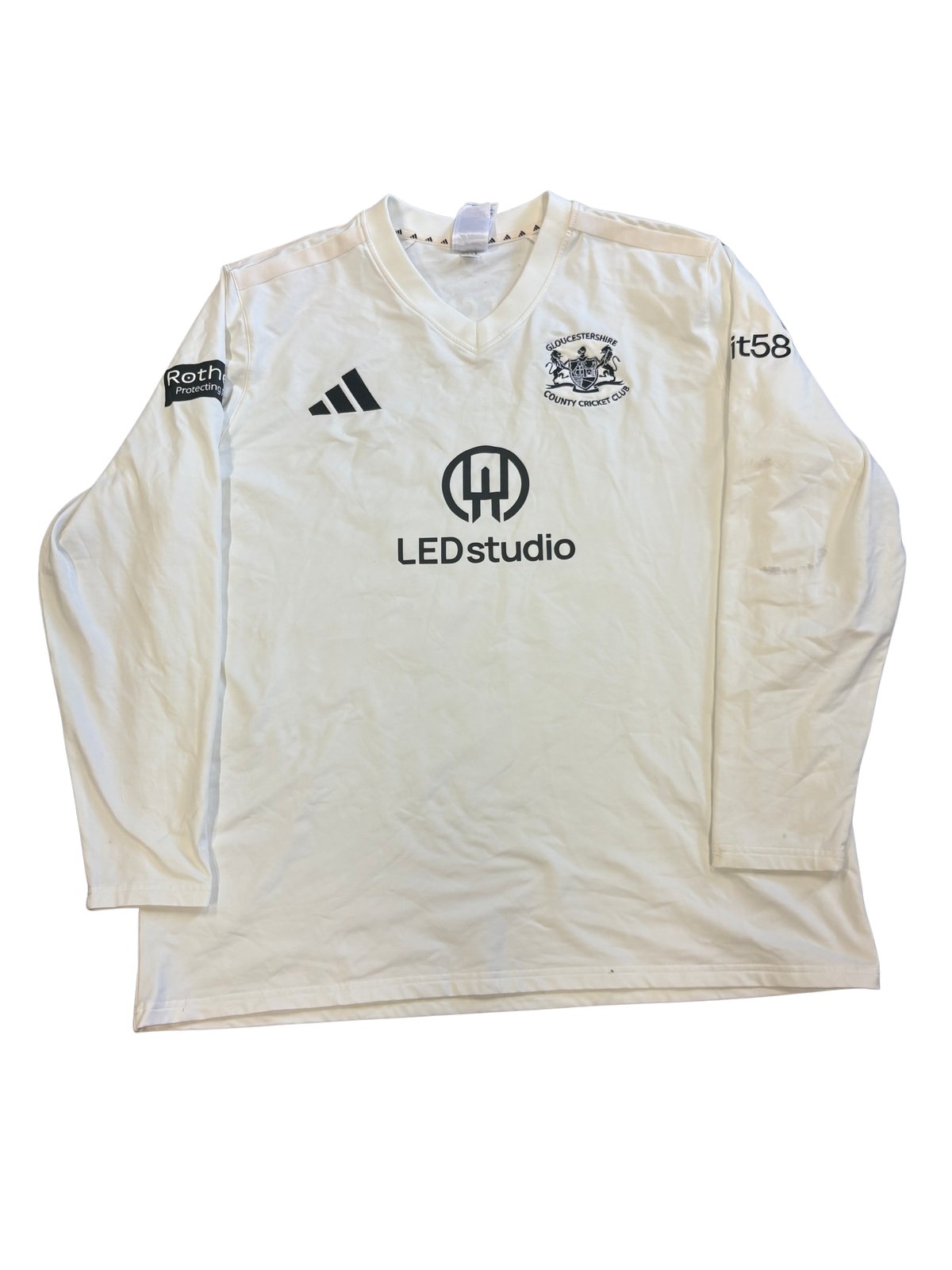 Ben Charlesworth Gloucestershire 2026 County Championship Match Worn LS Playing Jumper