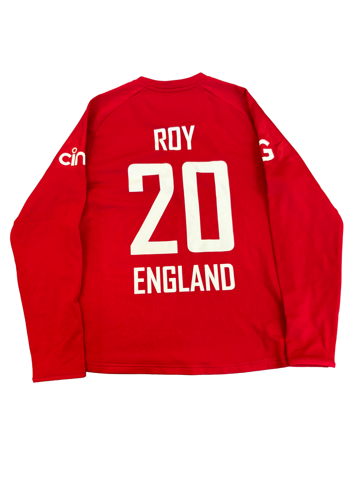 Jason Roy England 2021 T20 Match Worn LS Playing Jumper