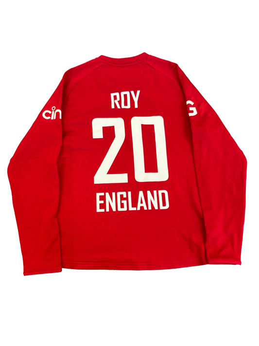 Jason Roy England 2021 T20 Match Worn LS Playing Jumper