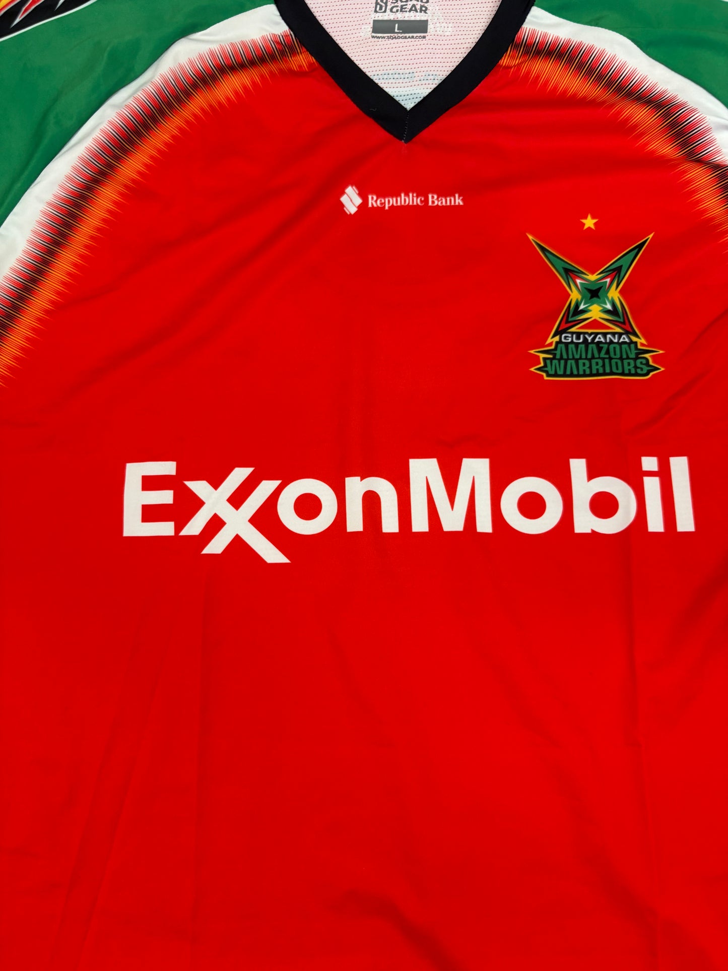 Guyana Amazon Warriors 2023 CPL Match Issue SS Playing Shirt