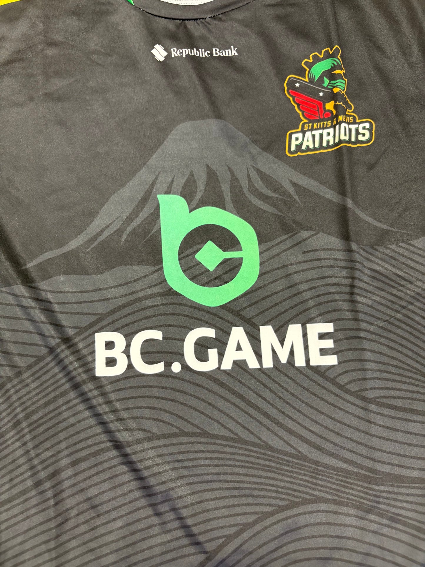 St Kitts and Nevis Patriots 2025 CPL Match Issue LS Playing Shirt