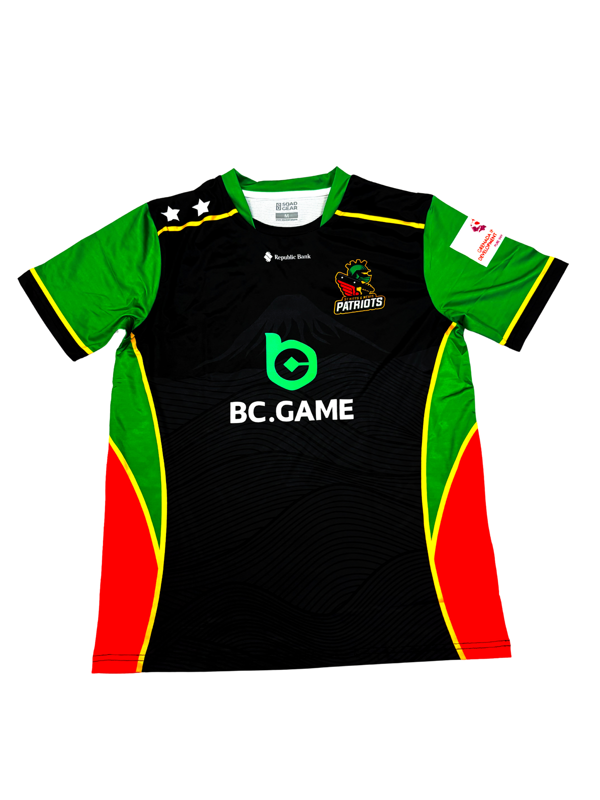 St Kitts and Nevis Patriots 2025 CPL Match Issue SS Playing Shirt