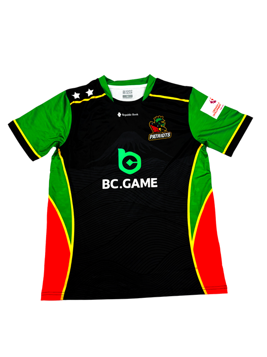 St Kitts and Nevis Patriots 2025 CPL Match Issue SS Playing Shirt