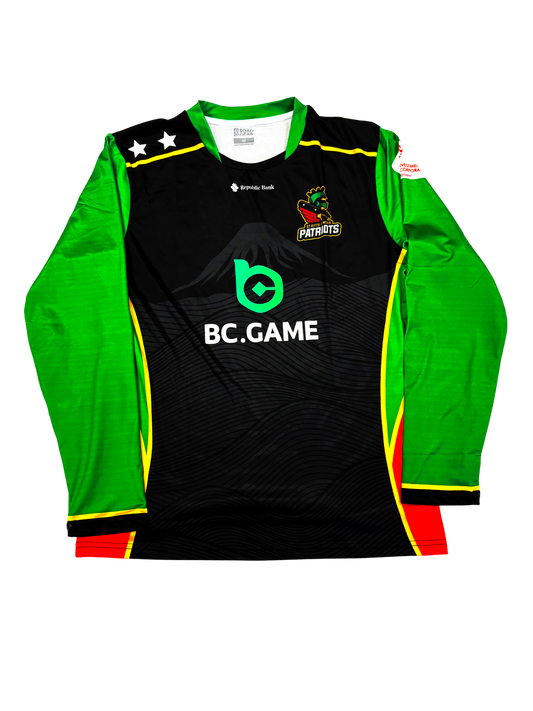 St Kitts and Nevis Patriots 2025 CPL Match Issue LS Playing Shirt
