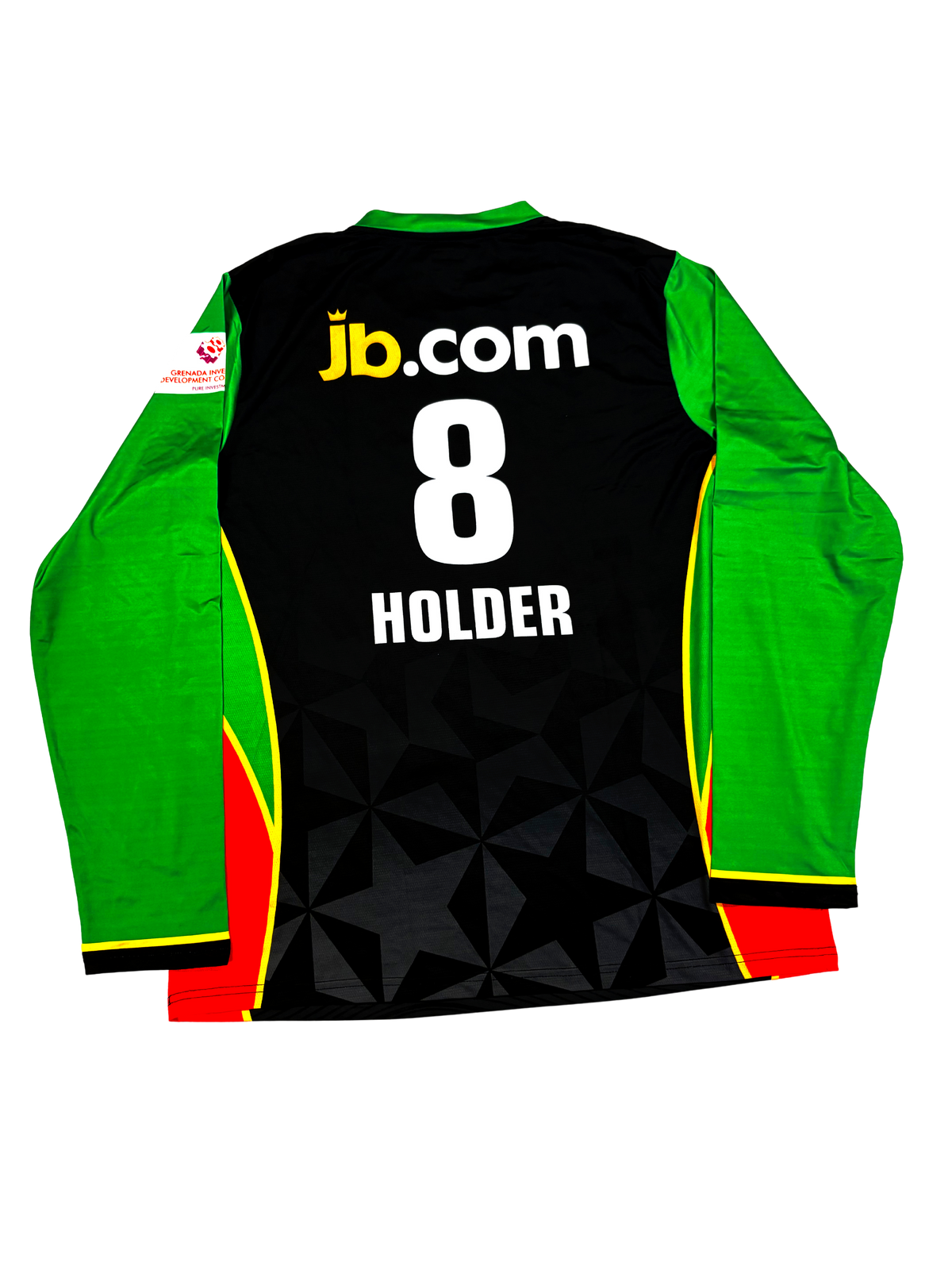 Jason Holder St Kitts and Nevis Patriots 2025 CPL Match Issue LS Playing Shirt