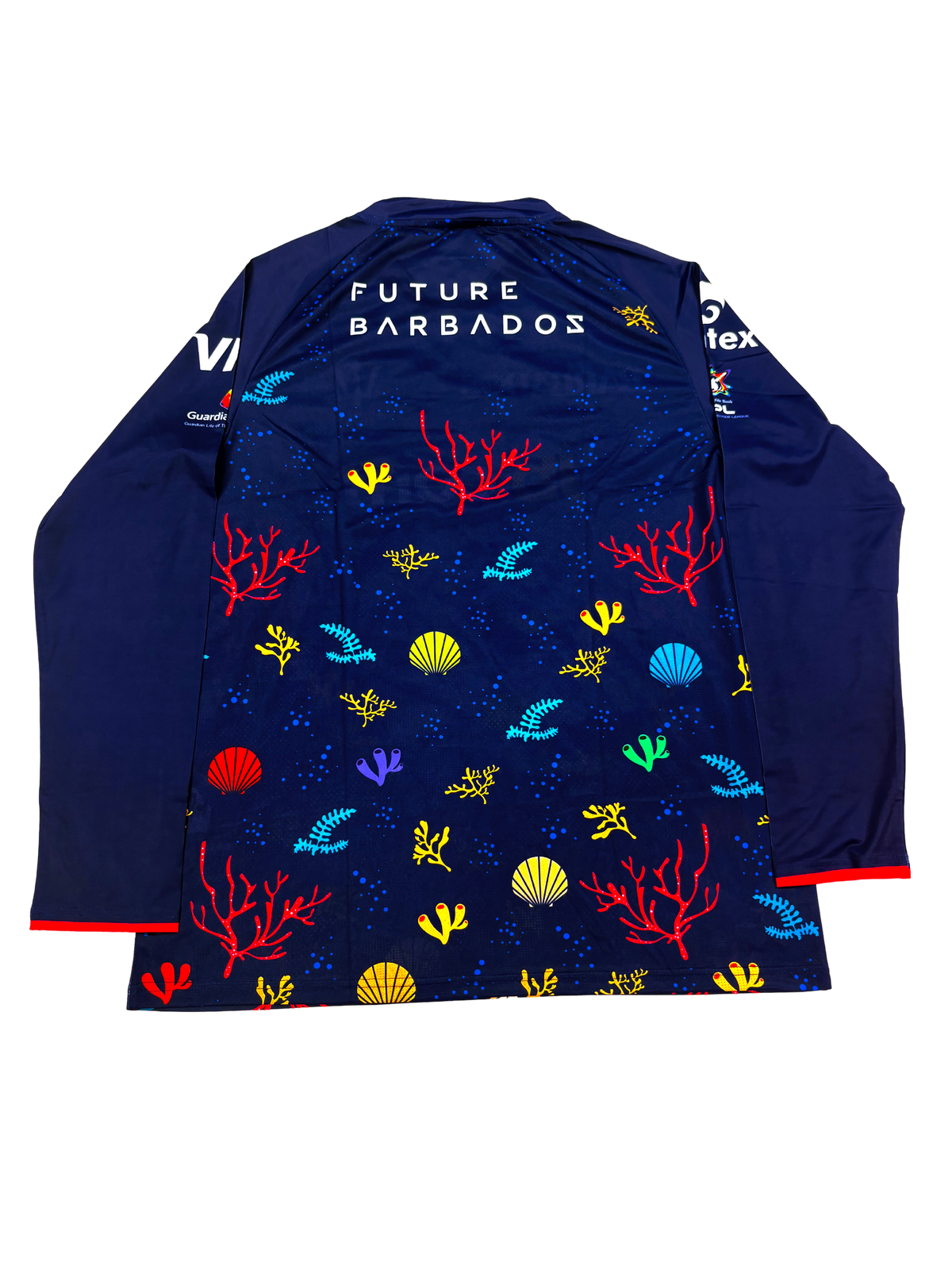 Barbados Royals 2025 CPL Player Issue LS Training T-Shirt