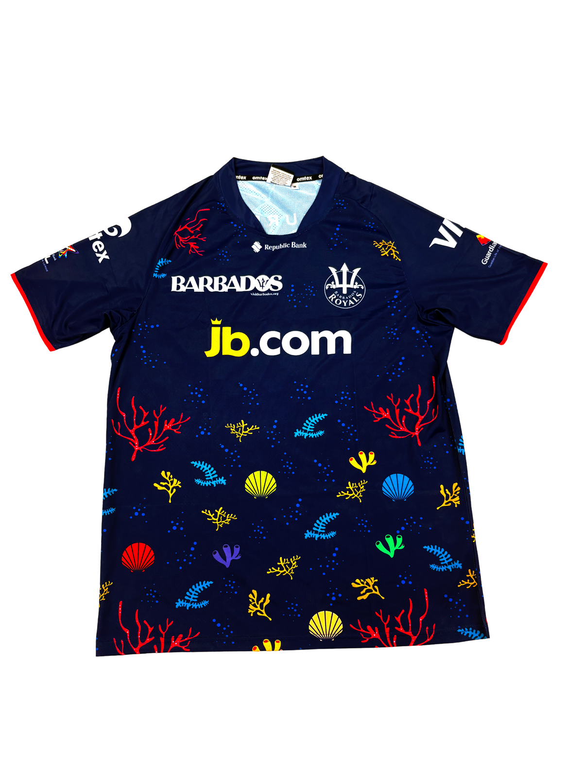Barbados Royals 2025 CPL Player Issue SS Training T-Shirt