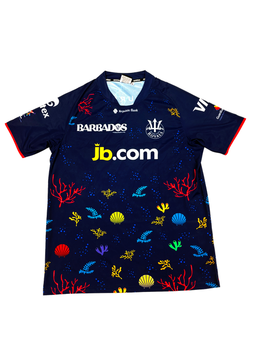 Barbados Royals 2025 CPL Player Issue SS Training T-Shirt