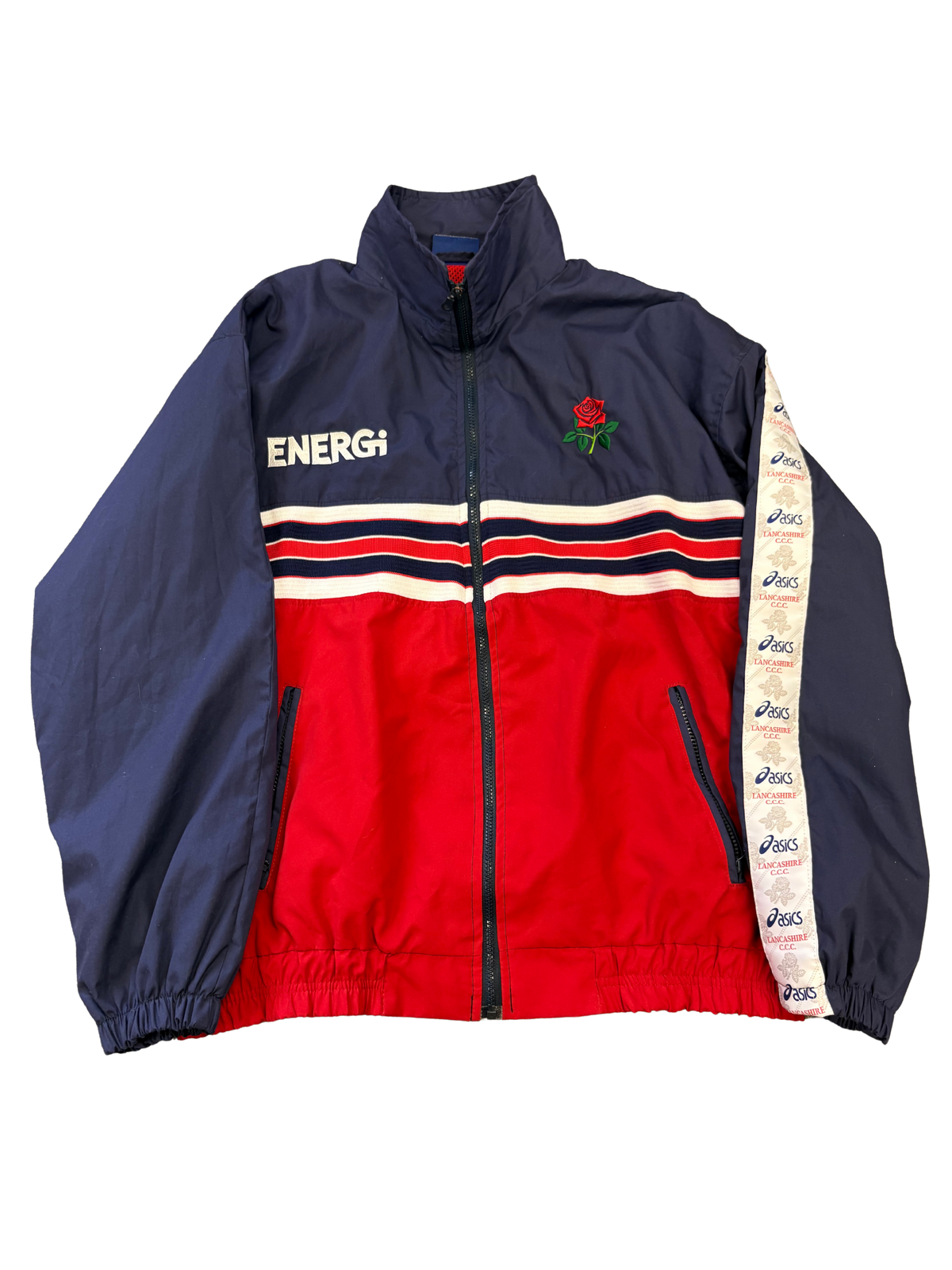 Lancashire Retro 1997/98 Player Issue Full Zip Training Fleece
