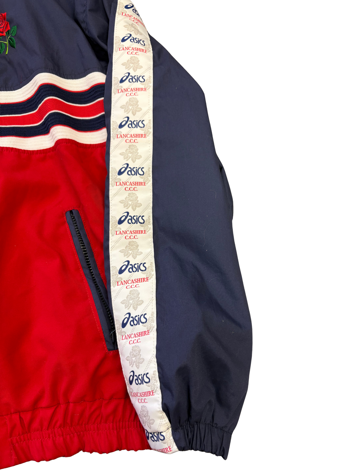 Lancashire Retro 1997/98 Player Issue Full Zip Training Fleece