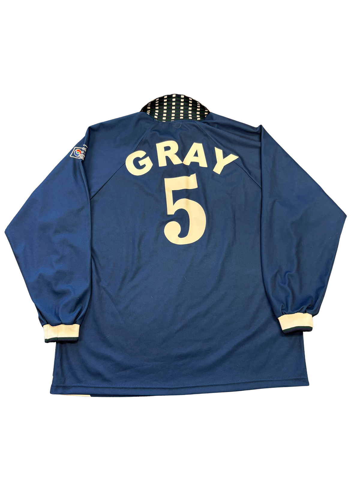 John Gray Scotland U19s 2002 CWC Match Worn LS Playing Shirt