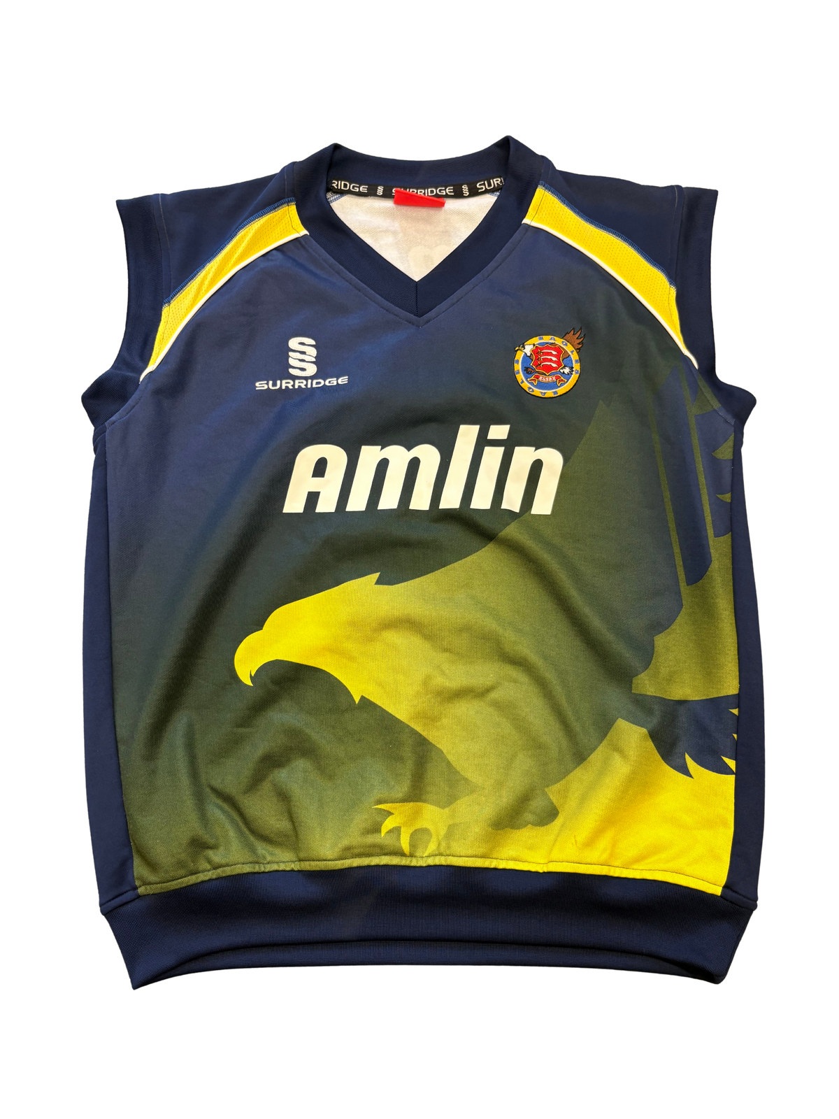 Owais Shah Essex Eagles T20 Match Worn And Signed Playing Pullover