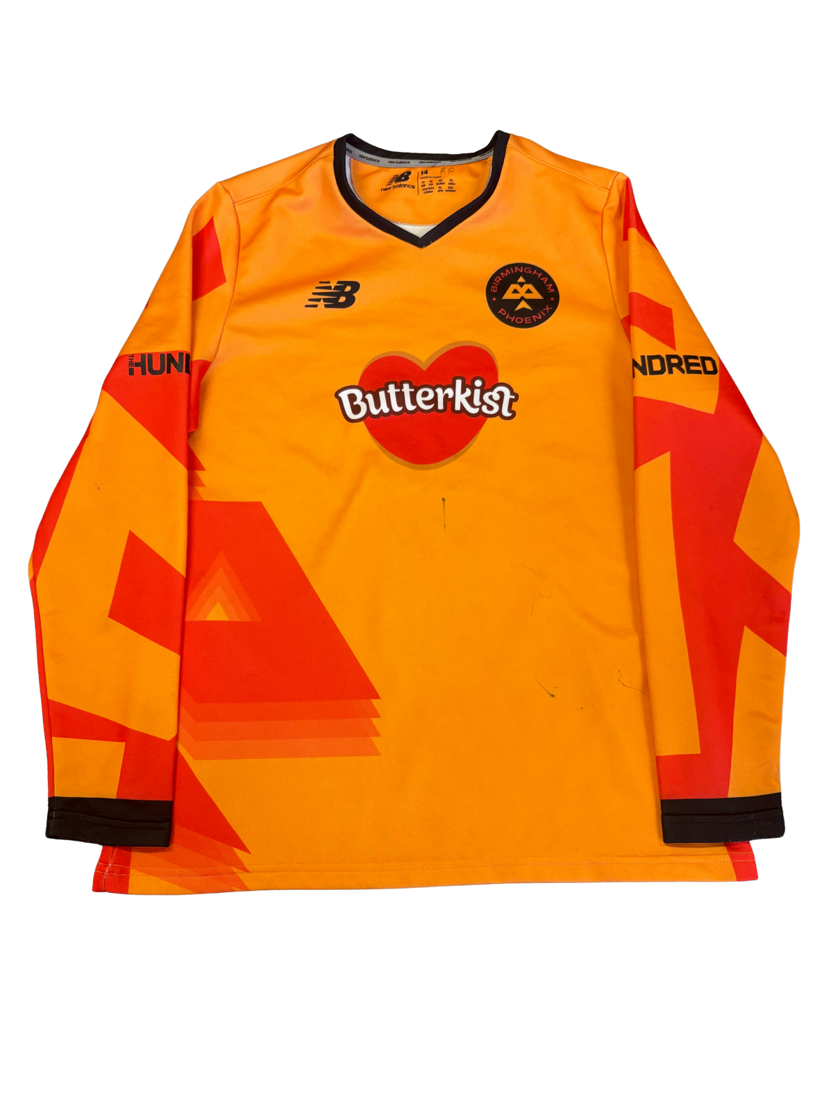 Amy Jones Birmingham Phoenix 2023 Hundred Match Worn LS Playing Jumper