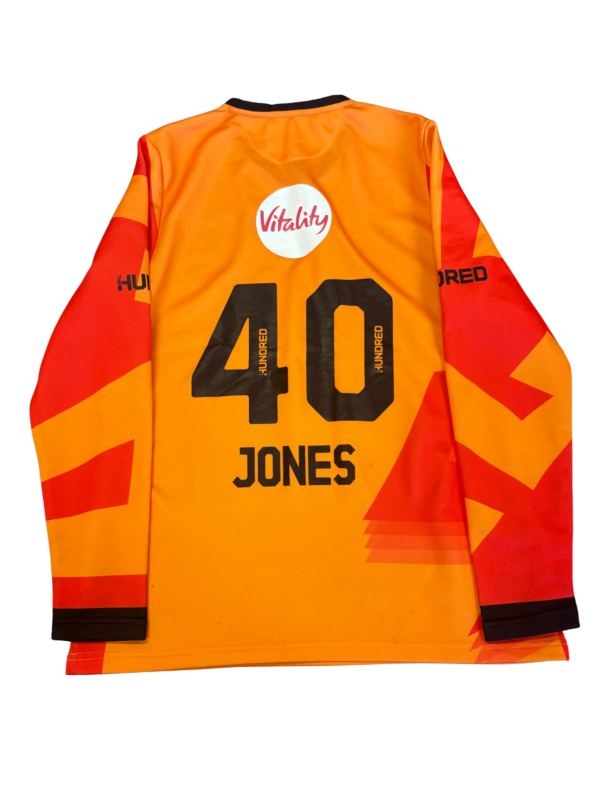 Amy Jones Birmingham Phoenix 2023 Hundred Match Worn LS Playing Jumper