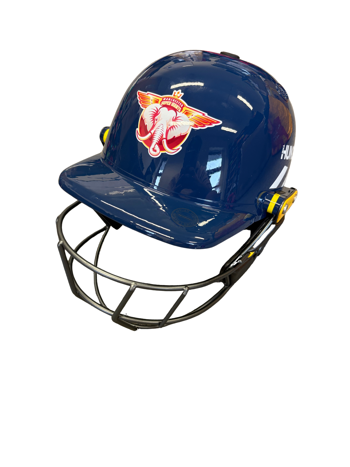 Manchester Super Giants 2026 Hundred Masuri T-Line Plus Titanium Match Used Cricket Helmet