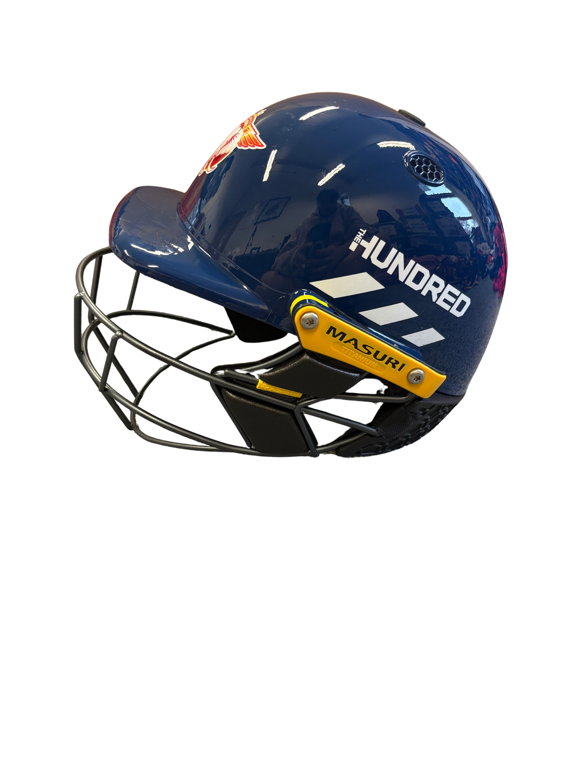 Manchester Super Giants 2026 Hundred Masuri T-Line Plus Titanium Match Used Cricket Helmet