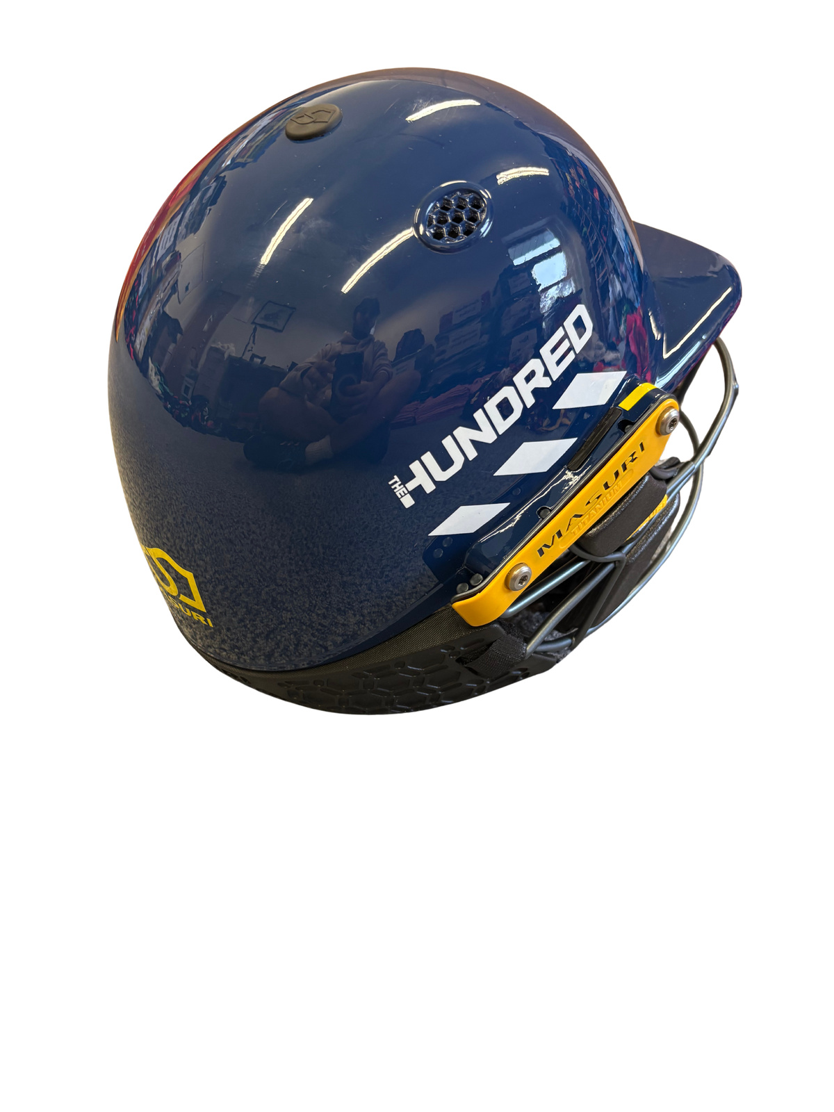 Manchester Super Giants 2026 Hundred Masuri T-Line Plus Titanium Match Used Cricket Helmet