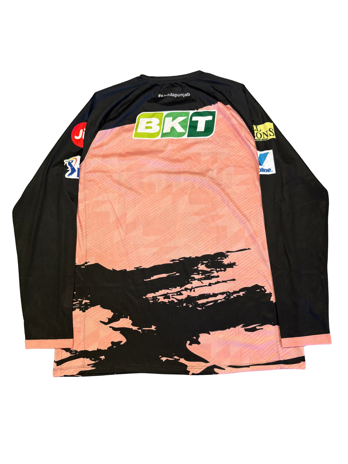 Punjab Kings 2025 IPL Player Issue LS Training T-Shirt