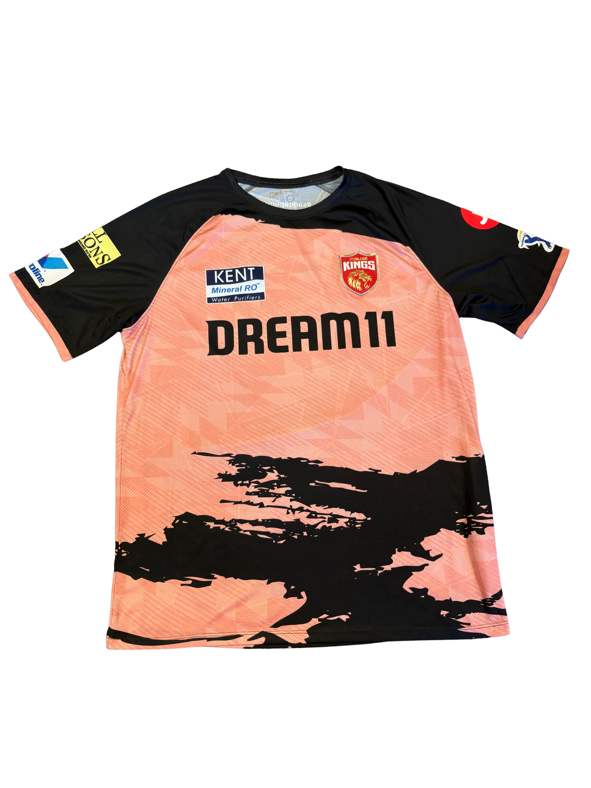 Punjab Kings 2025 IPL Player Issue SS Training T-Shirt