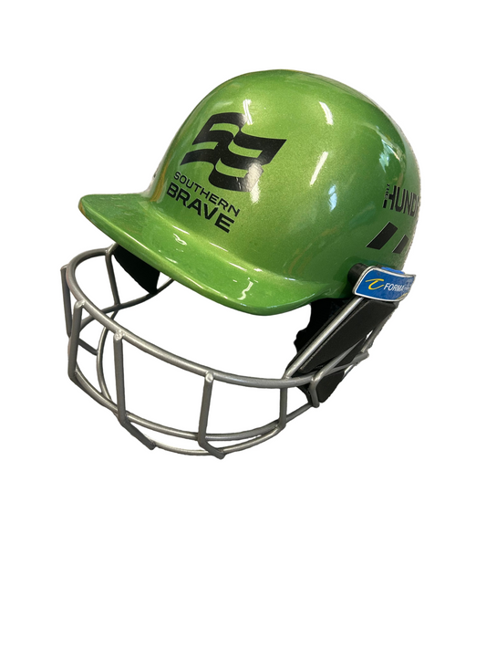 Southern Brave Hunded Forma Titanium Match Used Cricket Helmet