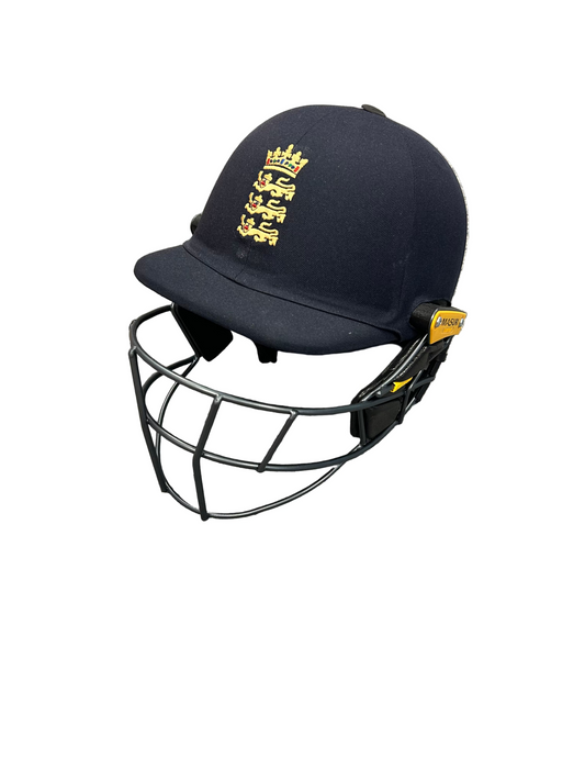 England U19s Masuri T-Line Titanium Match Used Cricket Helmet
