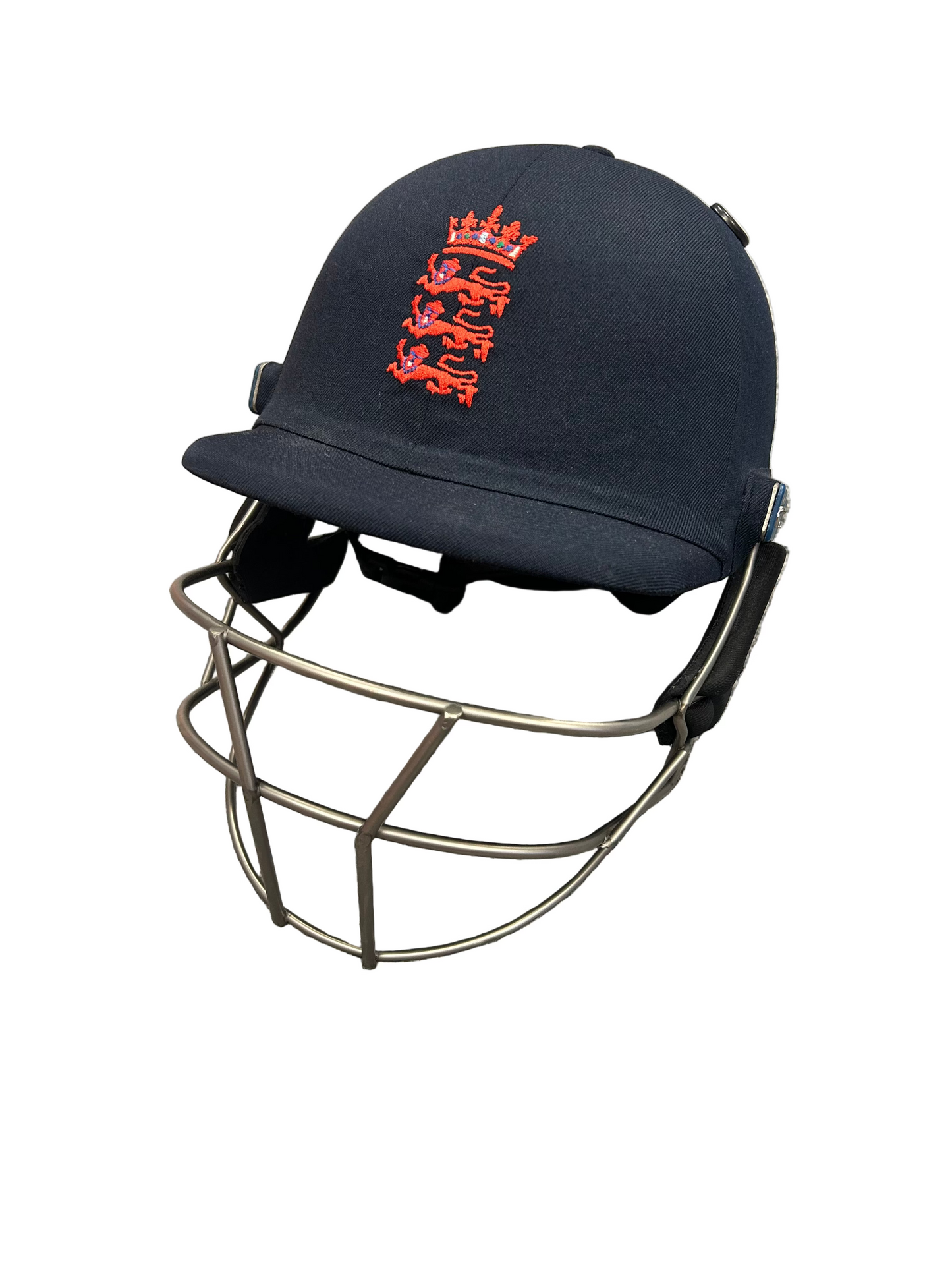 England Lions Shrey Masterclass 2.0 Titanium Match Used Cricket Helmet