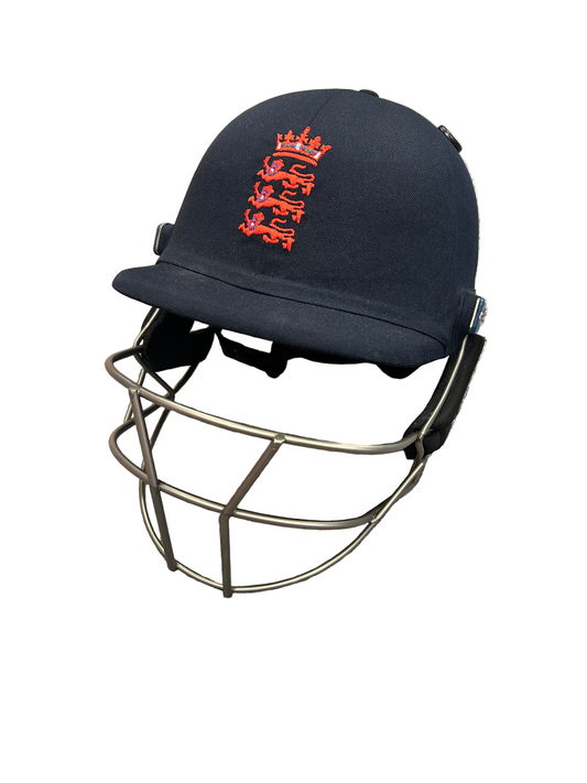 England Lions Shrey Masterclass 2.0 Titanium Match Used Cricket Helmet