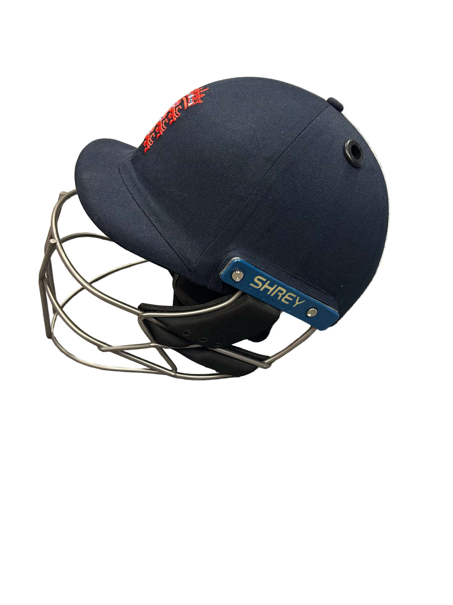 England Lions Shrey Masterclass 2.0 Titanium Match Used Cricket Helmet