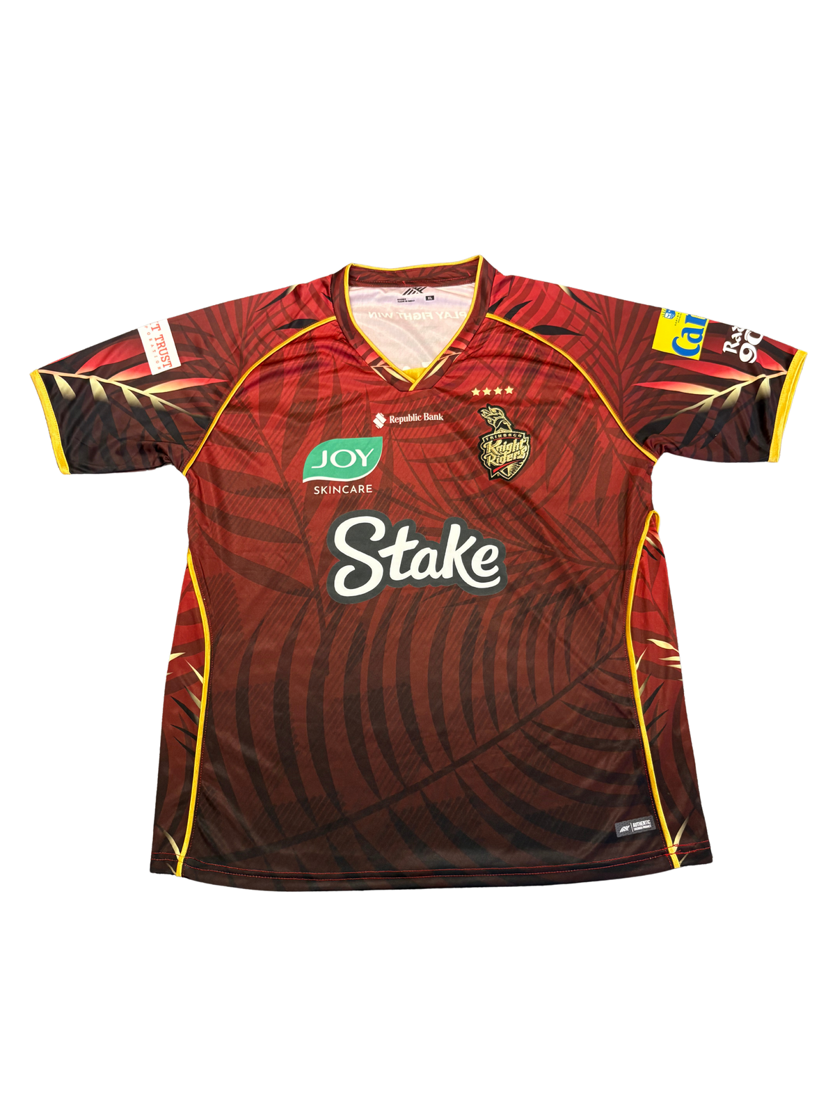 Colin Munro Trinbago Knight Riders 2025 CPL Match Issue SS Playing Shirt