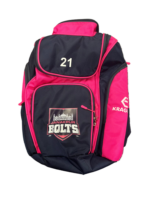 Janakpur Bolts 2024 Nepal Premier League Player Issue Rucksack