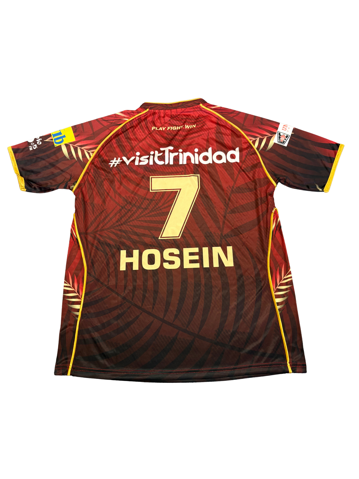 Akeal Hosein Trinbago Knight Riders 2025 CPL Match Issue SS Playing Shirt