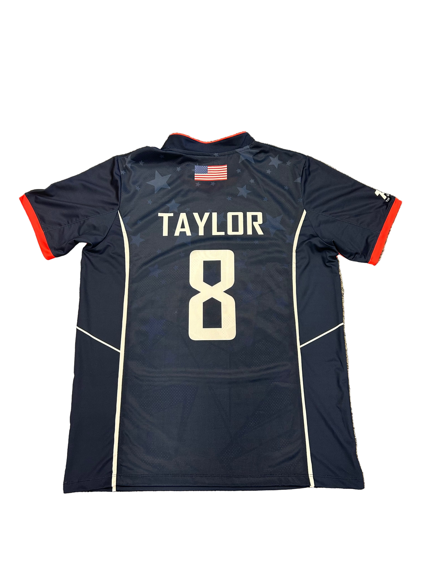 Steven Taylor USA 2023 T20 Match Worn SS Playing Shirt