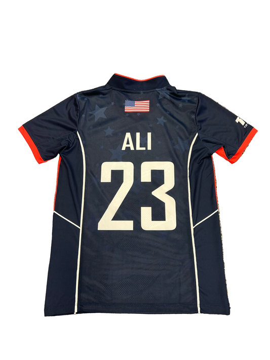 Ali Khan USA 2023 T20 Match Worn SS Playing Shirt