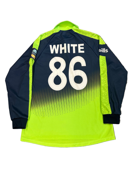 Ben White Ireland 2021 T20 World Cup Match Issue LS Playing Shirt