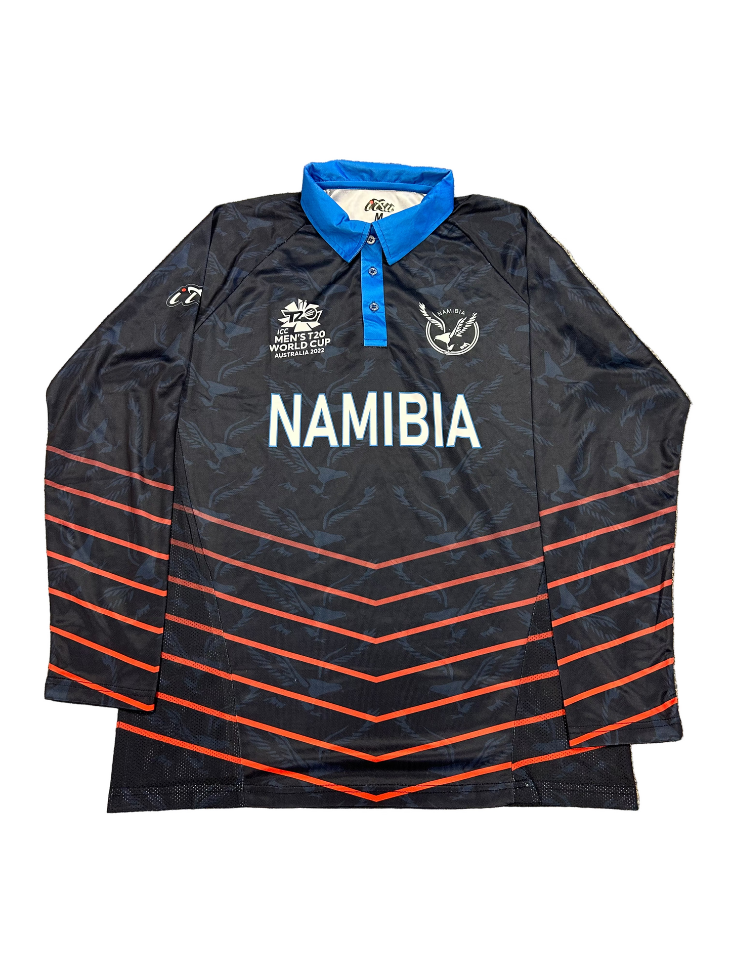Namibia 2022 T20 World Cup Player Issue LS Playing Shirt