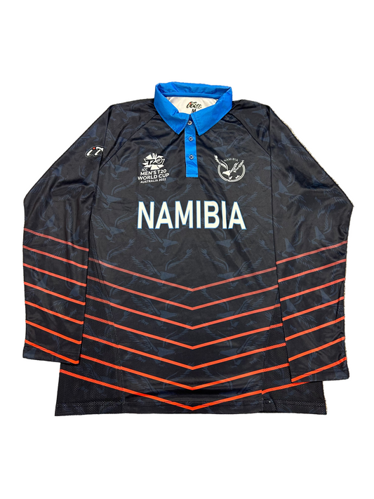 Namibia 2022 T20 World Cup Player Issue LS Playing Shirt