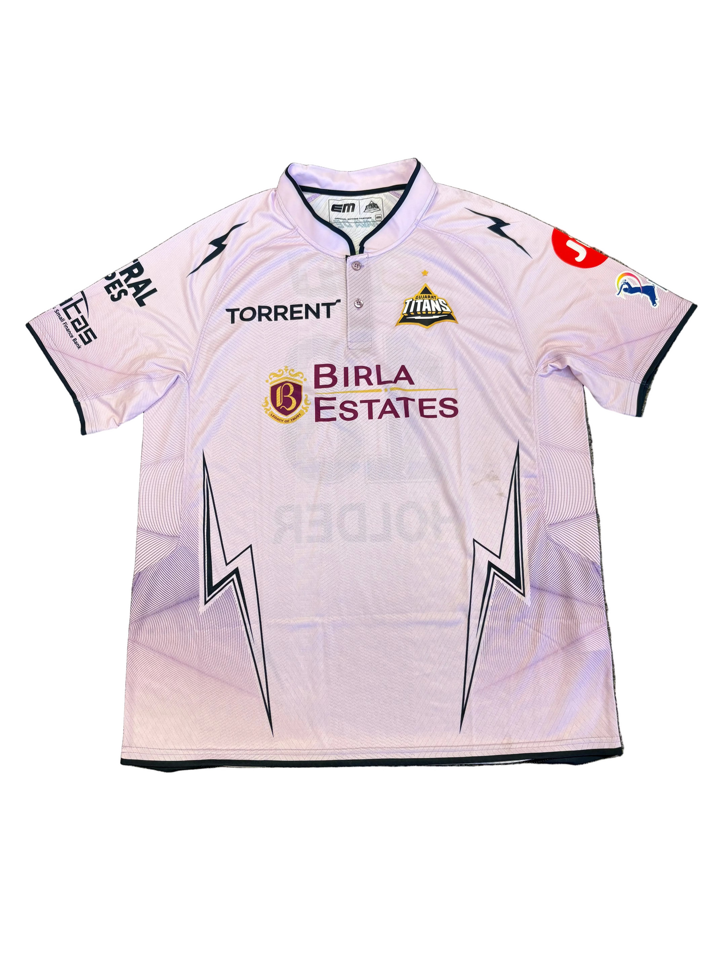 Jason Holder Gujarat Titans 2026 IPL Match Issue SS Alternate Playing Shirt