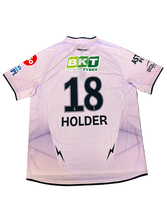Jason Holder Gujarat Titans 2026 IPL Match Issue SS Alternate Playing Shirt