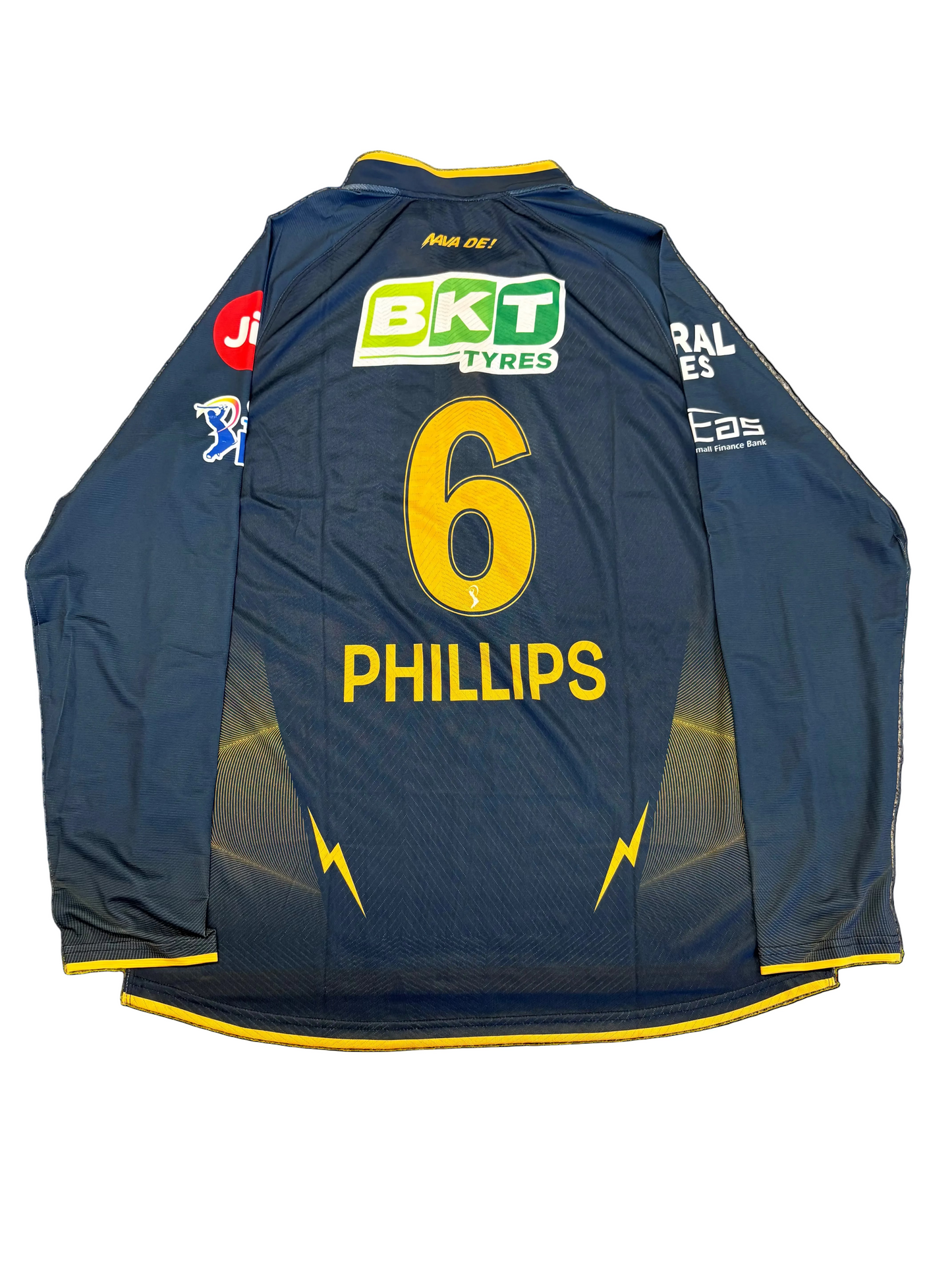 Glenn Phillips Gujarat Titans 2026 IPL Match Worn LS Playing Shirt