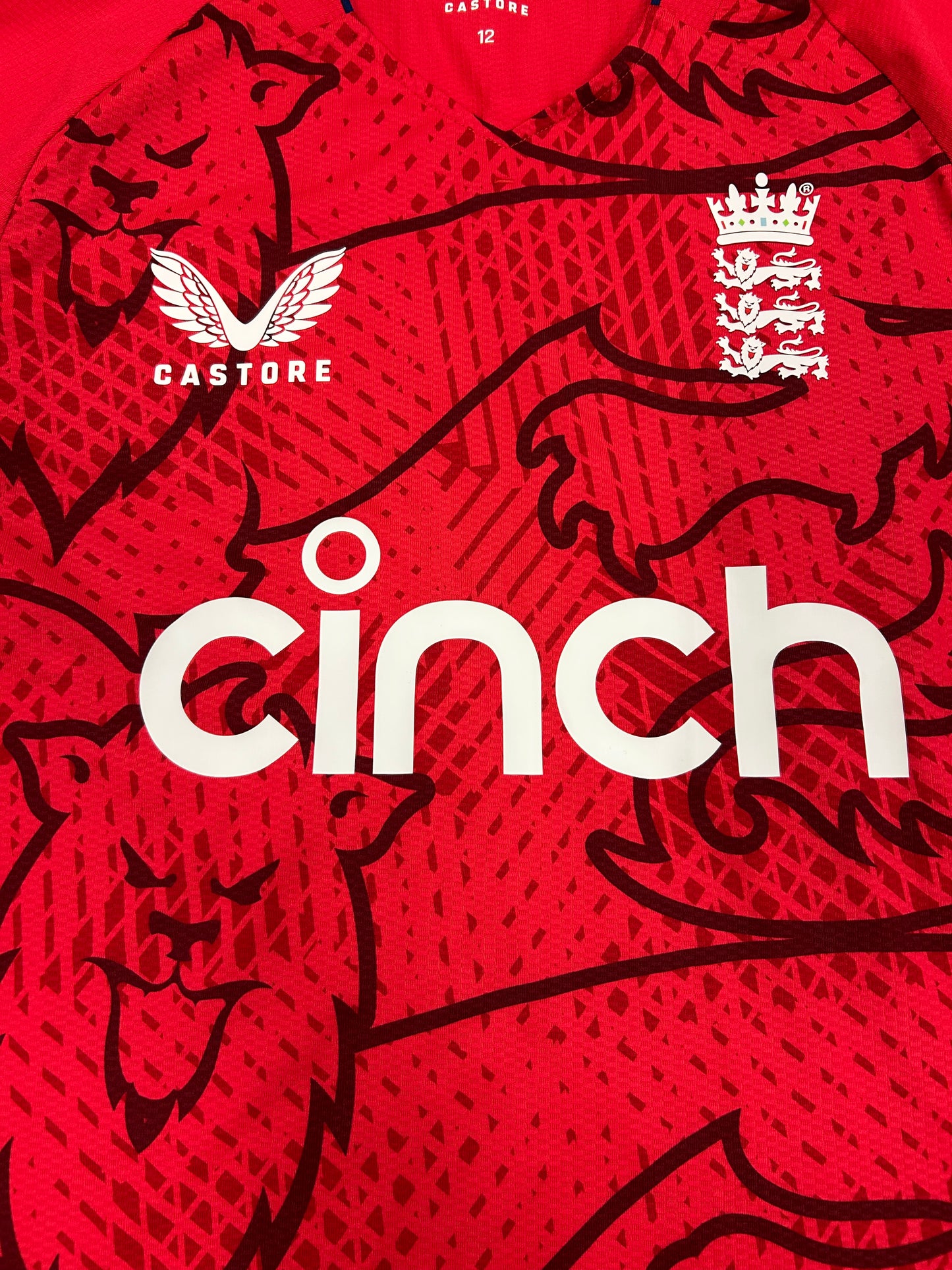 Charlie Dean England Women 2022 T20 Match Worn and Signed LS Playing Shirt